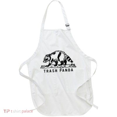 Trash Panda Full-Length Apron With Pockets