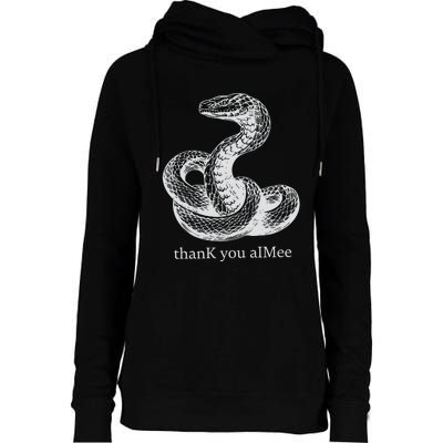 Tortured Poets Womens Funnel Neck Pullover Hood