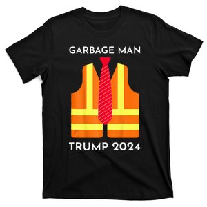 Trump Proud To Be Garbage Hivis Vest Red Tie Costume T-Shirt