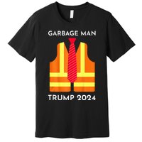 Trump Proud To Be Garbage Hivis Vest Red Tie Costume Premium T-Shirt