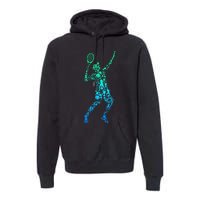 Tennis Player Premium Hoodie