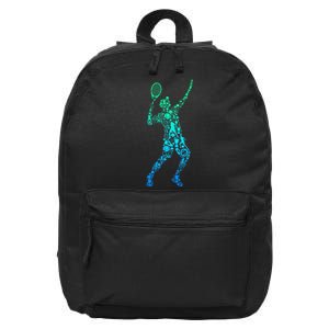 Tennis Player 16 in Basic Backpack