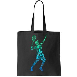 Tennis Player Tote Bag