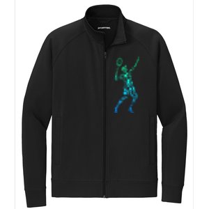 Tennis Player Stretch Full-Zip Cadet Jacket