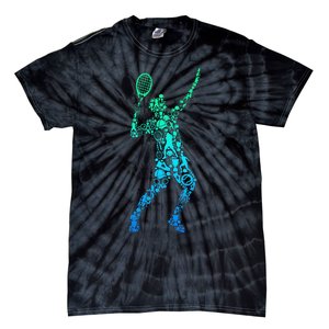 Tennis Player Tie-Dye T-Shirt