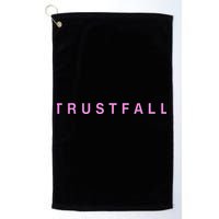 Trustfall P Golf Towel