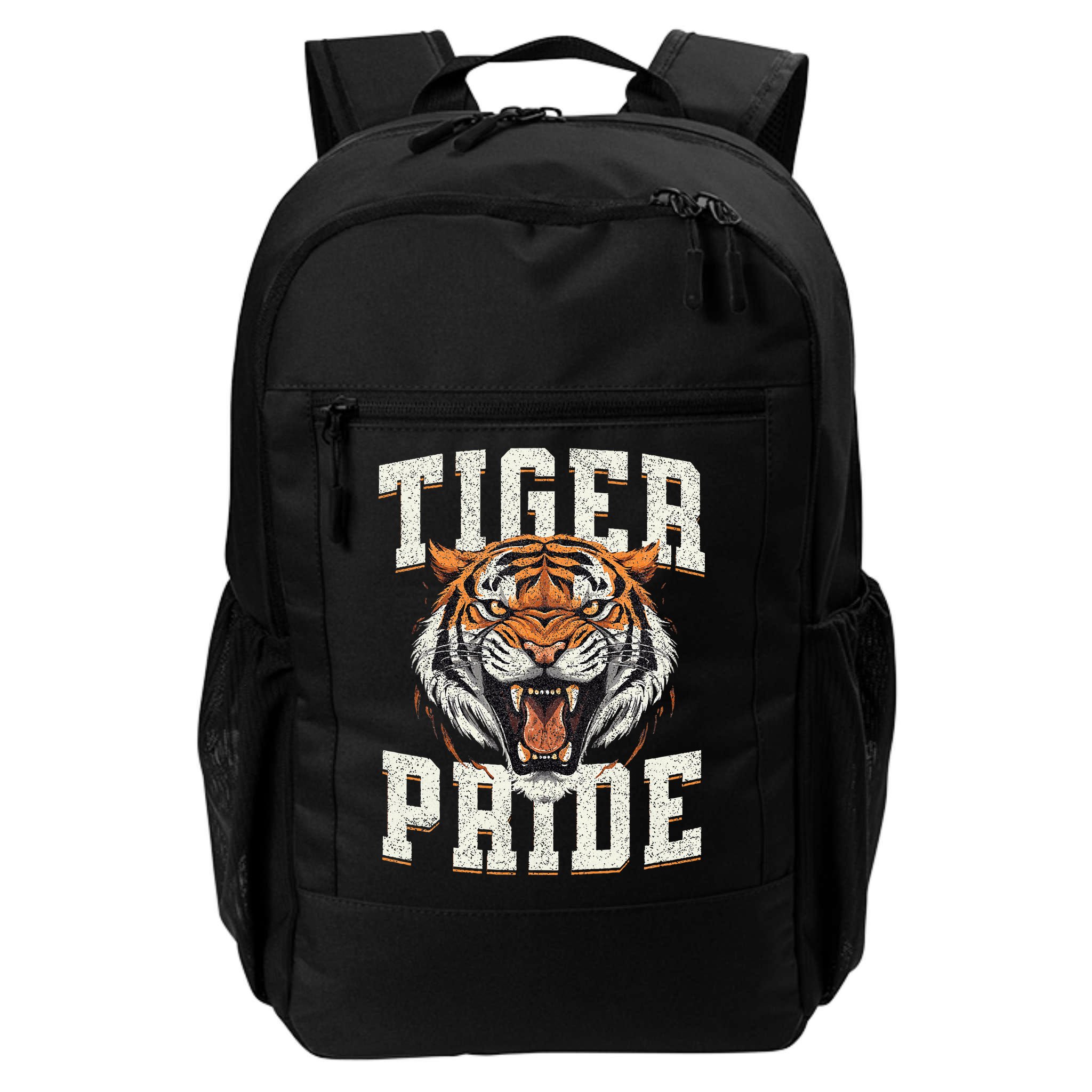 Tiger Pride Tiger Mascot Vintage School Sports Team Backpack