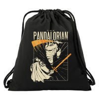 The Pandalorian Drawstring Bag