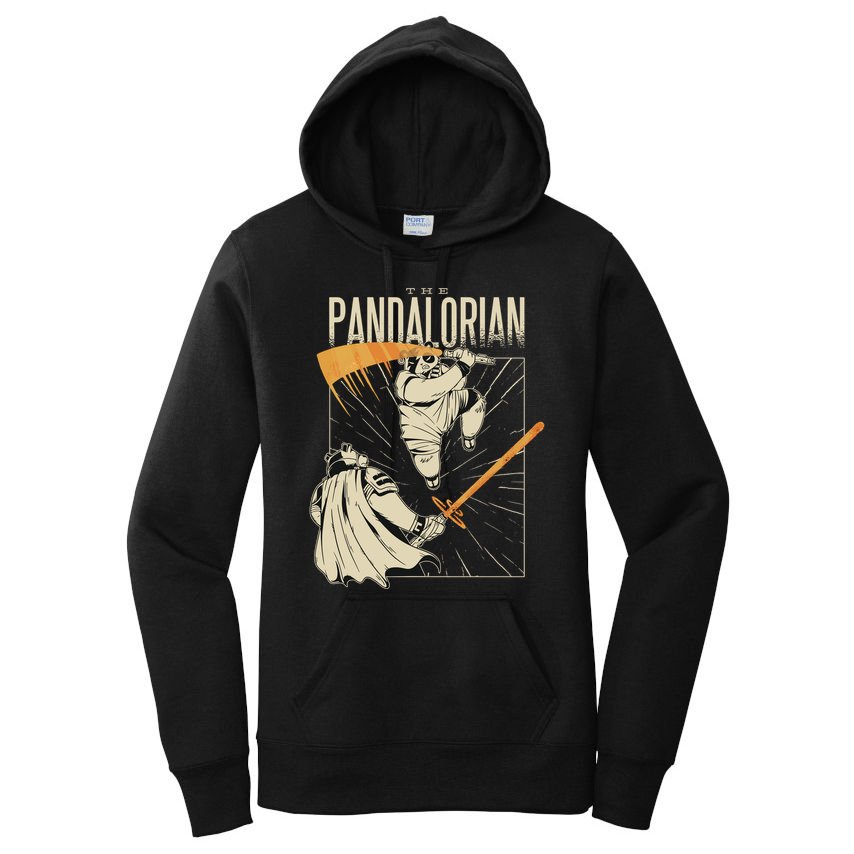 The Pandalorian Women's Pullover Hoodie
