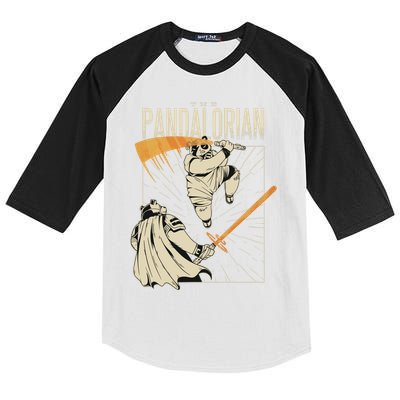 The Pandalorian Kids Colorblock Raglan Jersey
