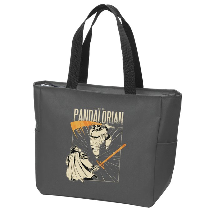 The Pandalorian Zip Tote Bag