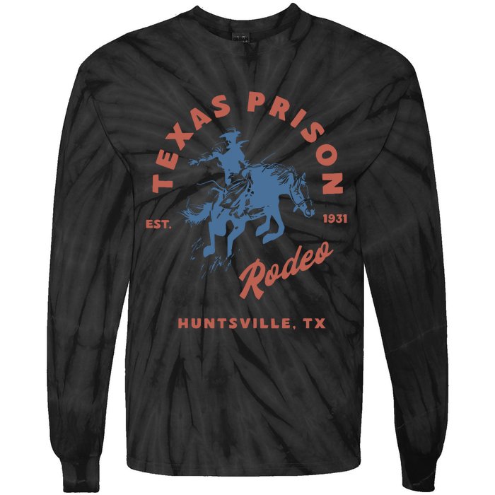 Texas Prison Tie-Dye Long Sleeve Shirt