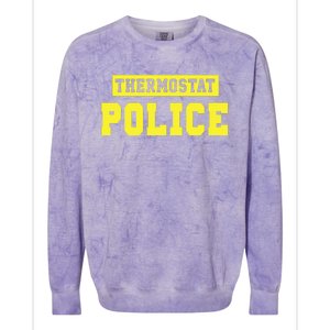 Thermostat Police Colorblast Crewneck Sweatshirt