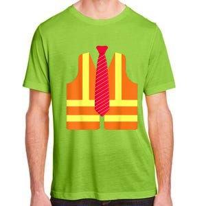 Trump Proud To Be Garbage Hivis Vest Red Tie Costume 2024 Adult ChromaSoft Performance T-Shirt