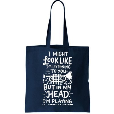 Trumpet Player Tote Bag