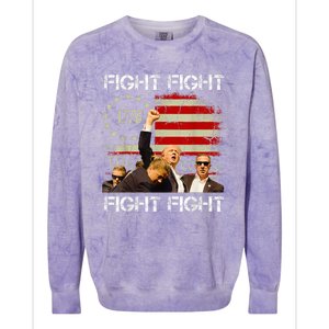 Trump Pennsylvania Trump 2024 Fight Trump Rally Pa 2024 Colorblast Crewneck Sweatshirt