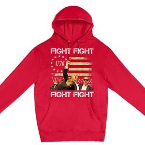 Trump Pennsylvania Trump 2024 Fight Trump Rally Pa 2024 Premium Pullover Hoodie