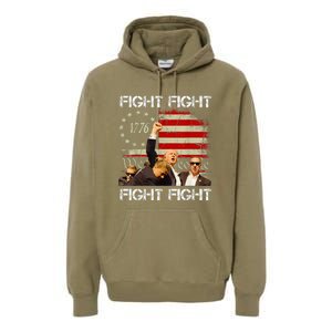 Trump Pennsylvania Trump 2024 Fight Trump Rally Pa 2024 Premium Hoodie