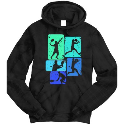 Tennis Player Tie Dye Hoodie