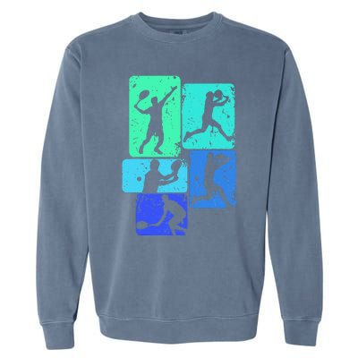 Tennis Player Garment-Dyed Sweatshirt