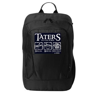 Taters Potatoes City Backpack