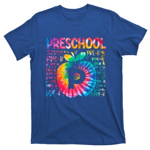 Team Preschool Typography Tie Dye Back To School Teacher Great Gift T-Shirt