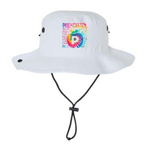 Team Preschool Typography Tie Dye Back To School Teacher Great Gift Legacy Cool Fit Booney Bucket Hat