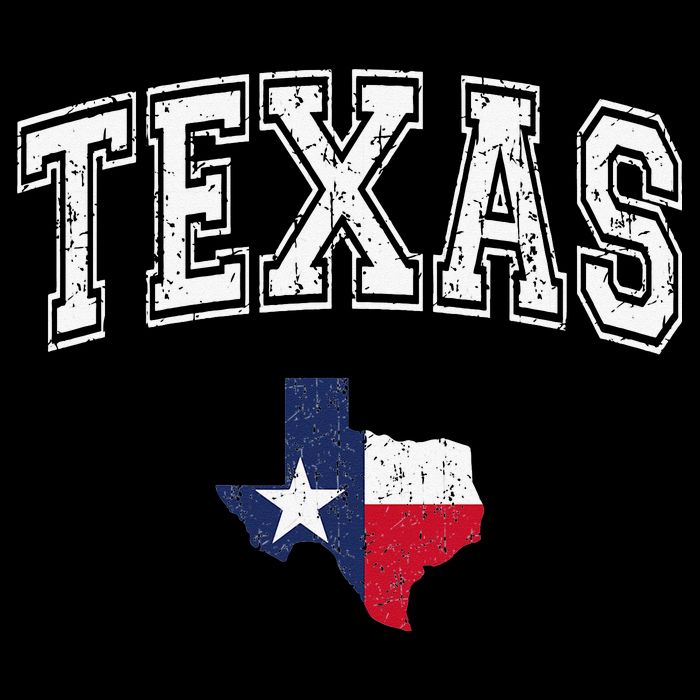 Texas Proud Texan Patriot American USA Flag Vintage Map T-Shirt