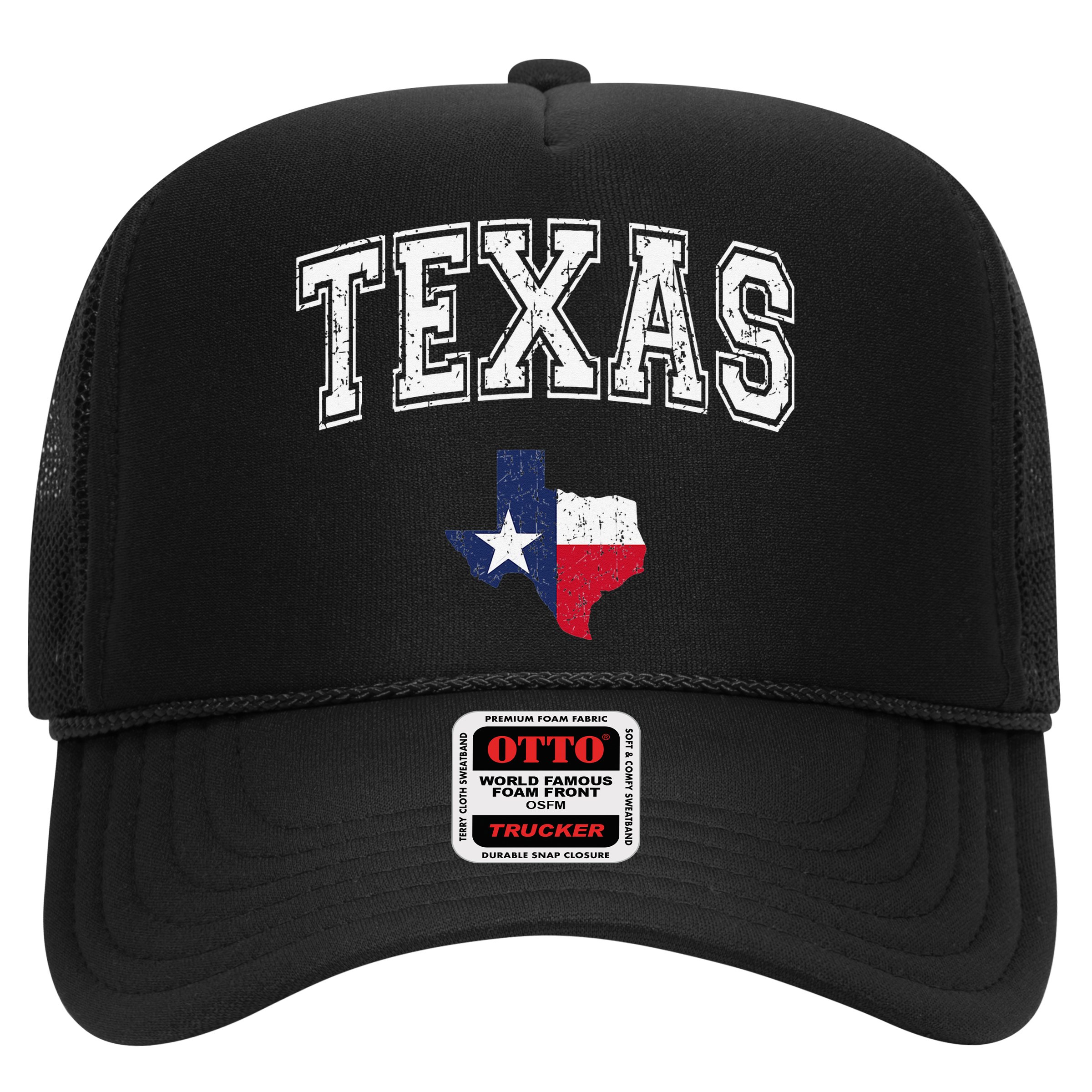 Texas Proud Texan Patriot American USA Flag Vintage Map Hat
