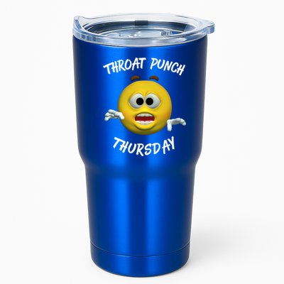 Throat Punch Thursday Sarcastic Cute Gift Tumbler