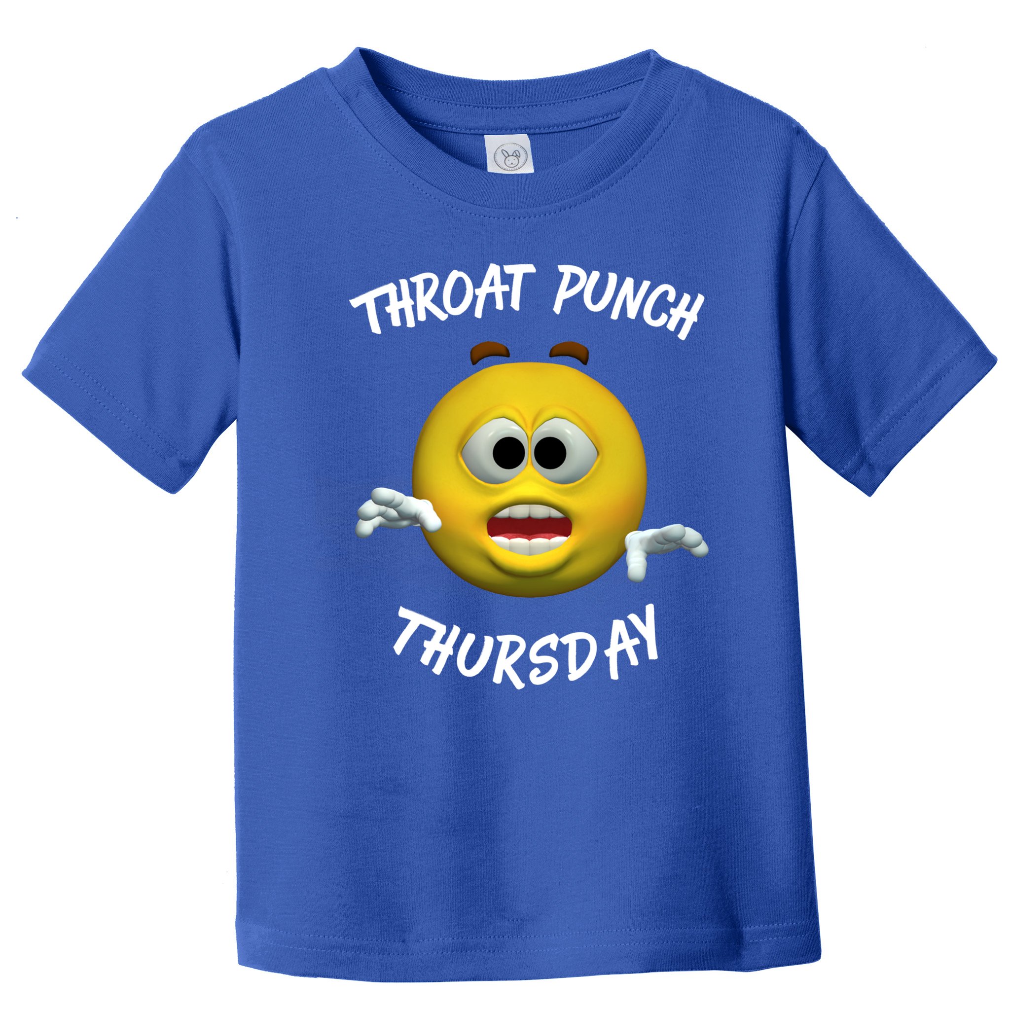 Throat Punch Thursday Sarcastic Cute Gift Toddler T-Shirt