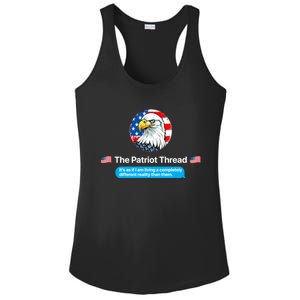 The Patriot Thread Living A Completely Different Reality Ladies PosiCharge Competitor Racerback Tank