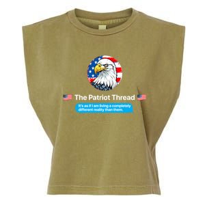 The Patriot Thread Living A Completely Different Reality Garment-Dyed Women's Muscle Tee