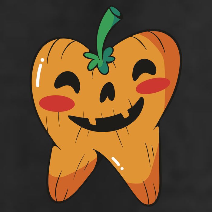 Tooth Pumpkin Cool Comfort Performance Bucket Hat