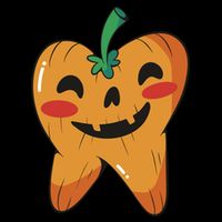 Tooth Pumpkin 16 in Basic Backpack