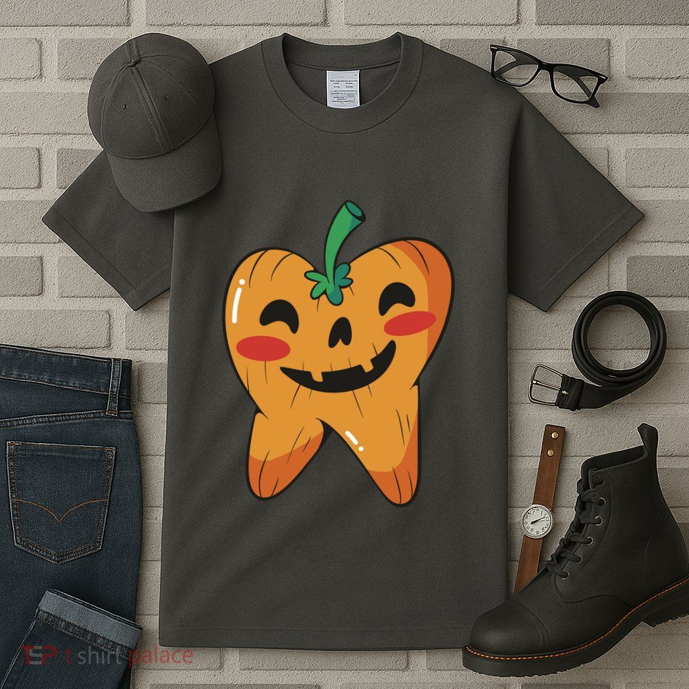 Tooth Pumpkin Tall T-Shirt