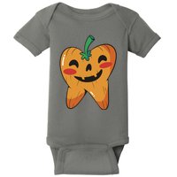 Tooth Pumpkin Baby Bodysuit