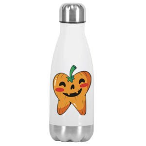 Tooth Pumpkin Stainless Steel Insulated Water Bottle