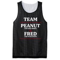 Team Peanut The Squirrel And Fred The Raccoon Justice Mesh Reversible Basketball Jersey Tank