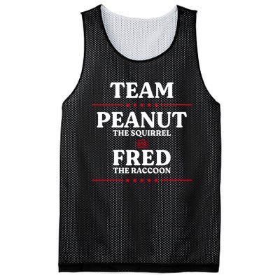 Team Peanut The Squirrel And Fred The Raccoon Justice Mesh Reversible Basketball Jersey Tank