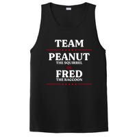 Team Peanut The Squirrel And Fred The Raccoon Justice PosiCharge Competitor Tank