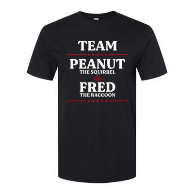 Team Peanut The Squirrel And Fred The Raccoon Justice Softstyle CVC T-Shirt