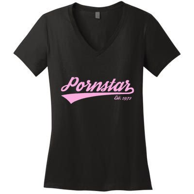 Team Pornstar Women's V-Neck T-Shirt