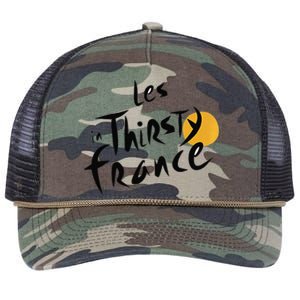 Thirsty_france Premium Retro Rope Trucker Hat Cap