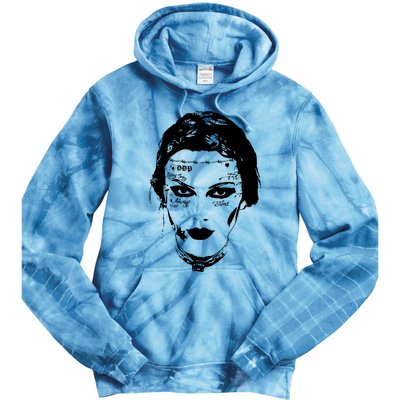 Tay Post Tattoo Ttpd Tie Dye Hoodie