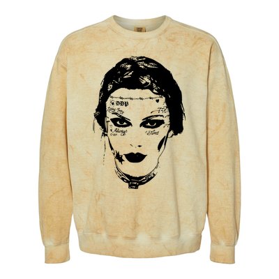 Tay Post Tattoo Ttpd Colorblast Crewneck Sweatshirt