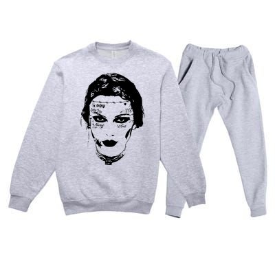 Tay Post Tattoo Ttpd Premium Crewneck Sweatsuit Set