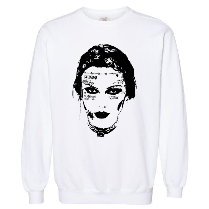 Tay Post Tattoo Ttpd Garment-Dyed Sweatshirt