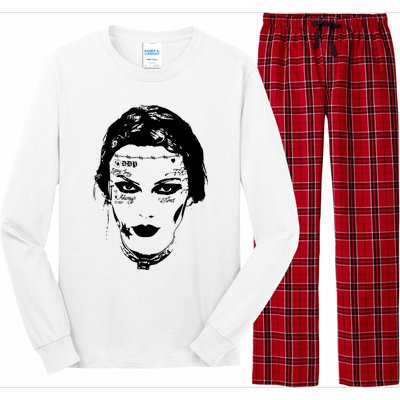 Tay Post Tattoo Ttpd Long Sleeve Pajama Set