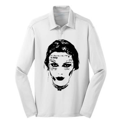 Tay Post Tattoo Ttpd Silk Touch Performance Long Sleeve Polo